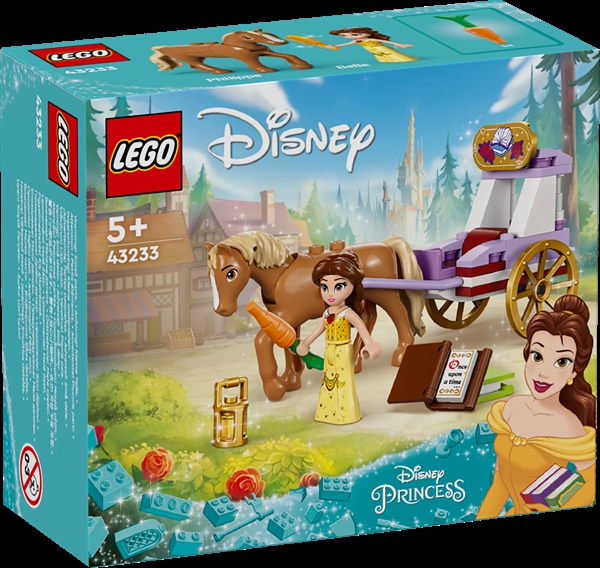 LEGO Disney Belles eventyr-hestevogn - 43233 - LEGO Disney