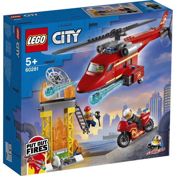 Image of Brandvæsnets redningshelikopter - 60281 - LEGO City (60281)