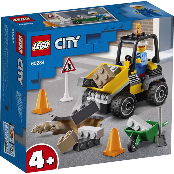 LEGO City Vejarbejdsvogn - 60284 - LEGO City