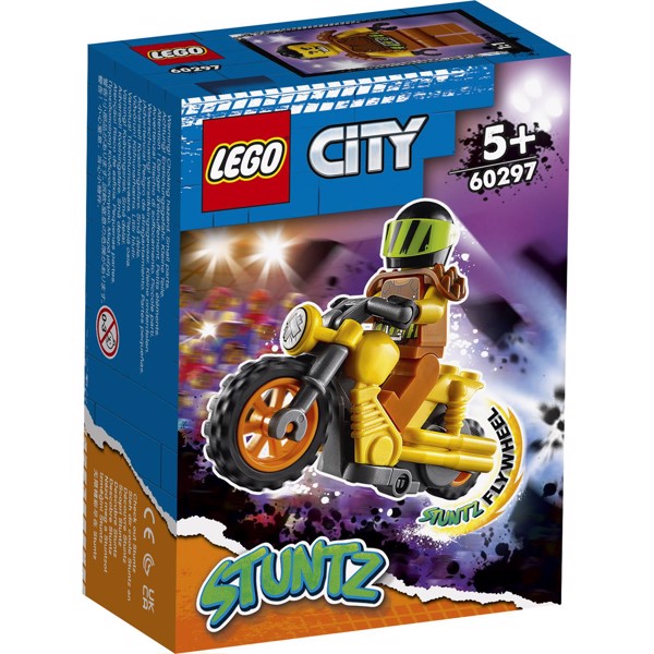 LEGO City Nedrivnings-stuntmotorcykel - 60297 - LEGO City