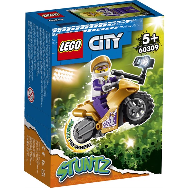 LEGO City Selfie-stuntmotorcykel - 60309 - LEGO City