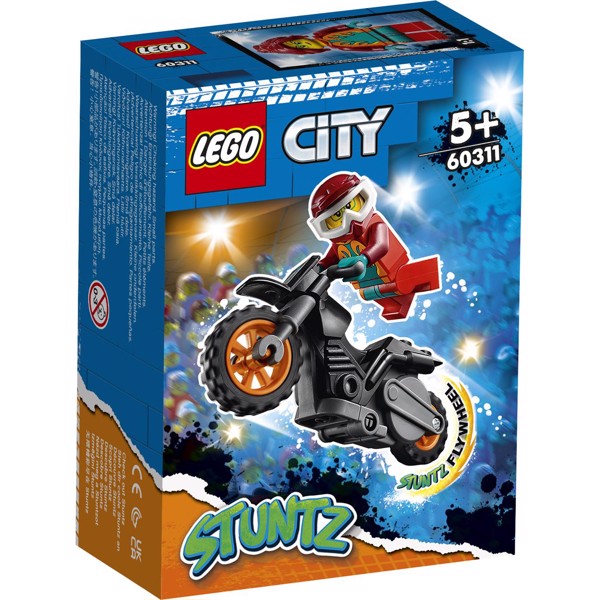 LEGO City Ild-stuntmotorcykel - 60311 - LEGO City