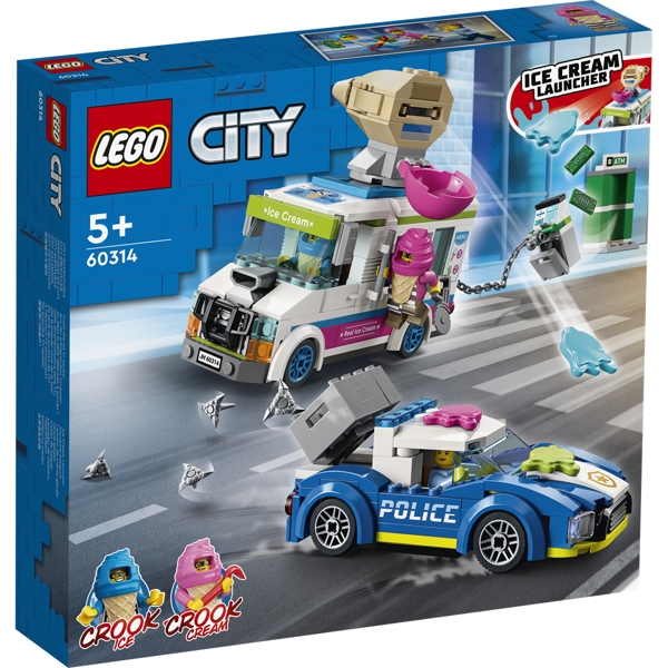 Image of Politijagt med isbil - 60314 - LEGO City (60314)