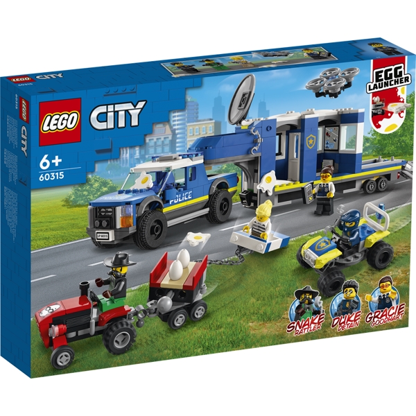 Image of Mobil politikommandocentral - 60315 - LEGO City (60315)