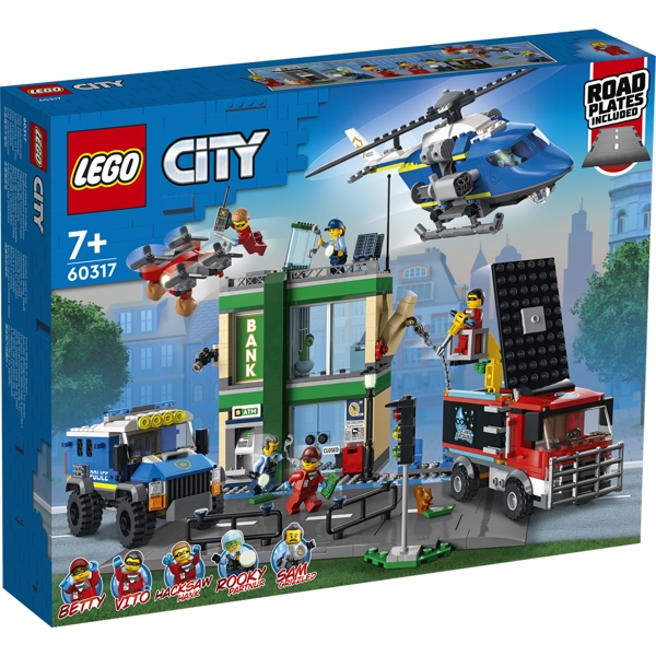 Image of Politijagt ved banken - 60317 - LEGO City (60317)