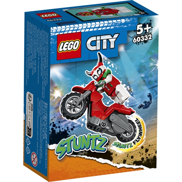 LEGO City Dumdristig skorpion-stuntmotorcykel - 60332 - LEGO City