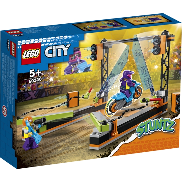 LEGO City Kniv-stuntudfordring - 60340 - LEGO City