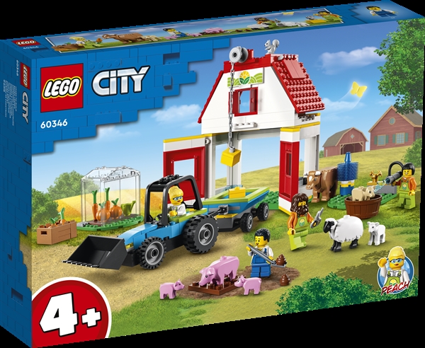 Image of Lade og bondegårdsdyr - 60346 - LEGO City (60346)