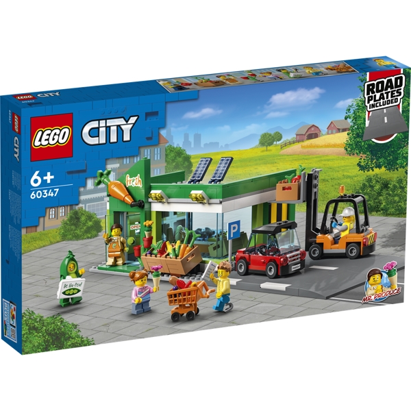 Image of Købmandsbutik - 60347 - LEGO City (60347)