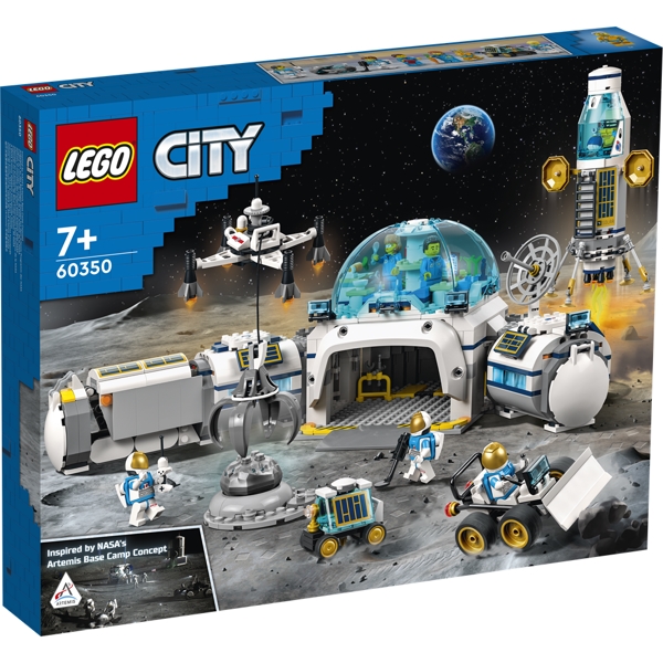 Image of Måneforskningsbase - 60350 - LEGO City (60350)