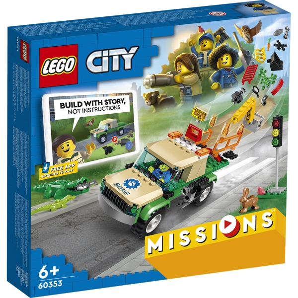 Image of Redningsmissioner for vilde dyr - 60353 - LEGO City (60353)