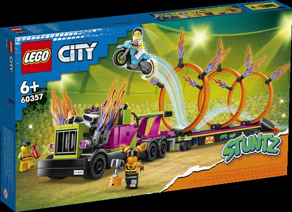 LEGO City Stunttruck og ildringe-udfordring - 60357 - LEGO City