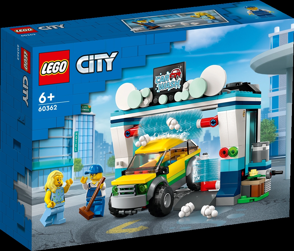 LEGO City Bilvask billigt Legen.dk!