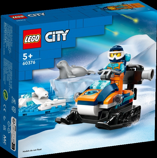 Polarforsker-snescooter - 60376 - LEGO City
