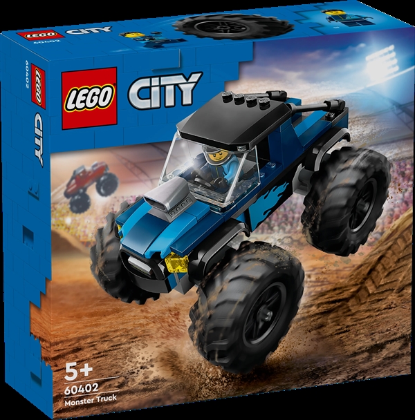 LEGO City Blå monstertruck - 60402 - LEGO City