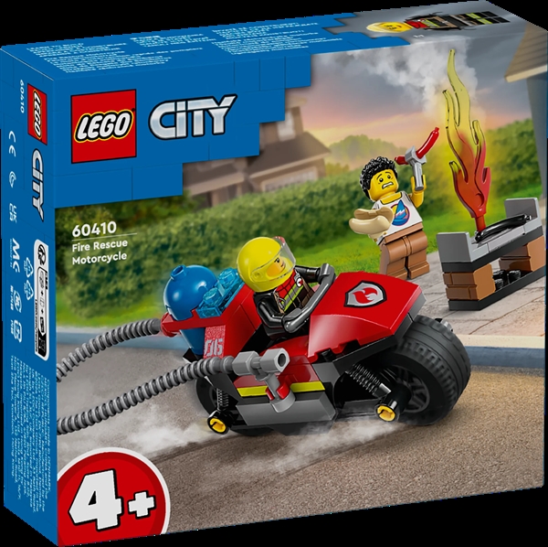LEGO City Brandslukningsmotorcykel - 60410 - LEGO City