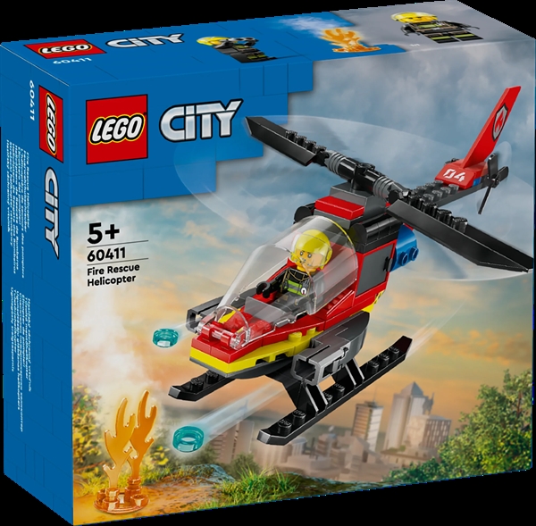 LEGO City Brandslukningshelikopter - 60411 - LEGO City