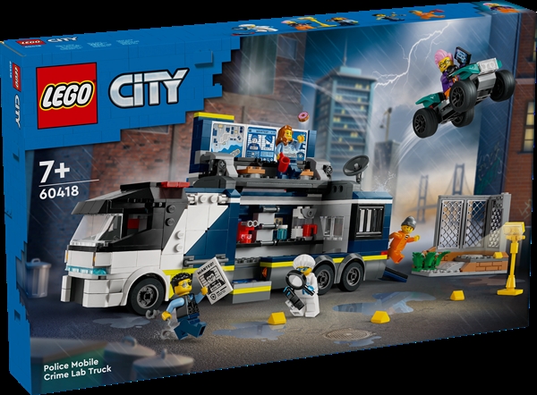 LEGO City Politiets mobile kriminallaboratorium - 60418 - LEGO City