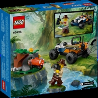 Køb LEGO City Jungleeventyr – ATV og rød panda-mission billigt på Legen.dk!