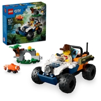 Køb LEGO City Jungleeventyr – ATV og rød panda-mission billigt på Legen.dk!