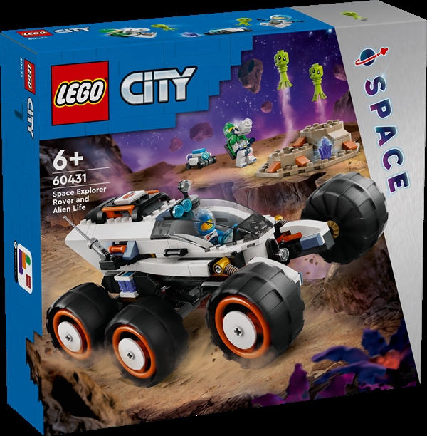 LEGO City Rumkøretøj og fremmed livsform - 60431 - LEGO City