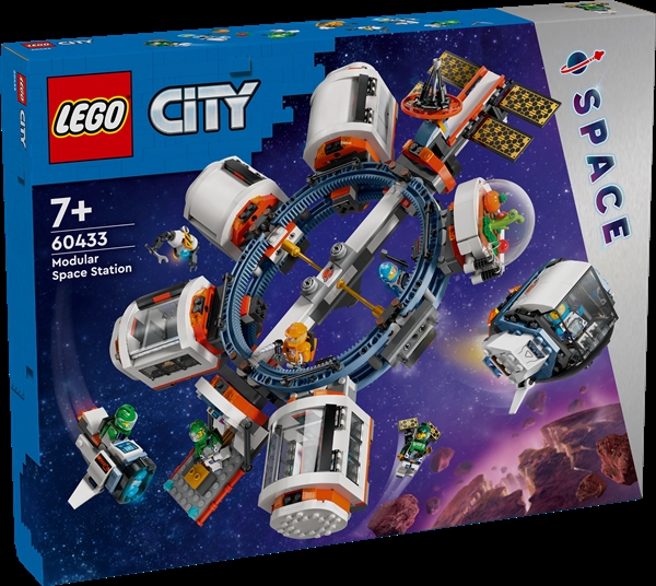 LEGO City Modulopbygget rumstation - 60433 - LEGO City