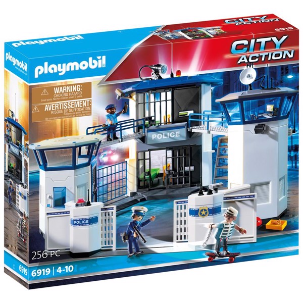 Image of Politistation med fængsel - PL6919 - Playmobil City Action (PL6919)