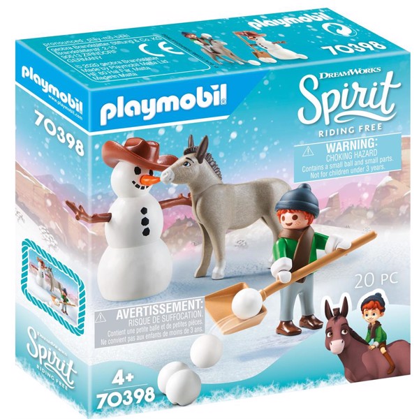 Playmobil Spirit Snesjov med Snips & Hr. Gulerod - PLAYMOBIL Spirit