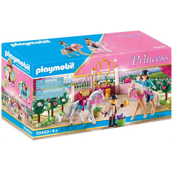 Playmobil Princess Rideundervisning i hestestalden - PL70450 - PLAYMOBIL Princess