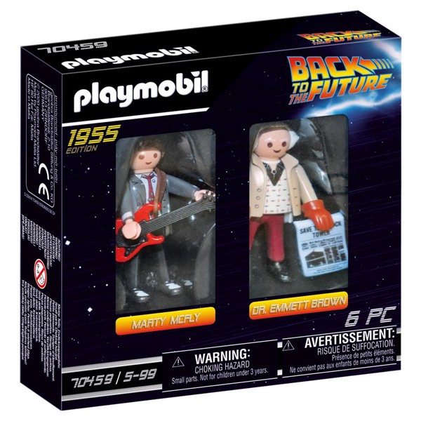 Image of Back to the Future samlefigur Dr. Emmett Brown - PL70459 - PLAYMOBIL Back to the future (PL70459)