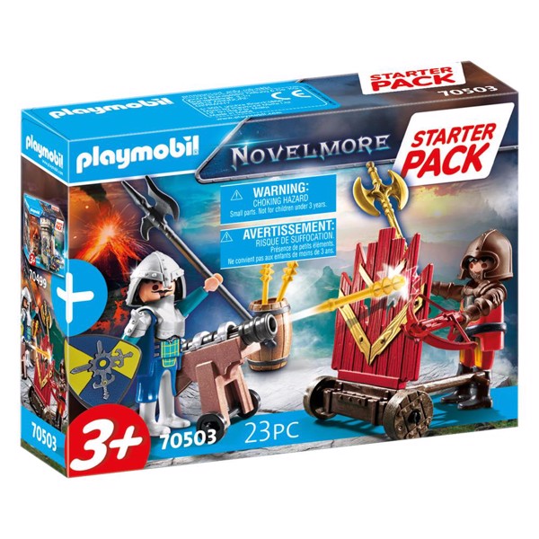 Playmobil Knights Startpakke Novelmore Ekstraudstyr - PL70503 - PLAYMOBIL Knights