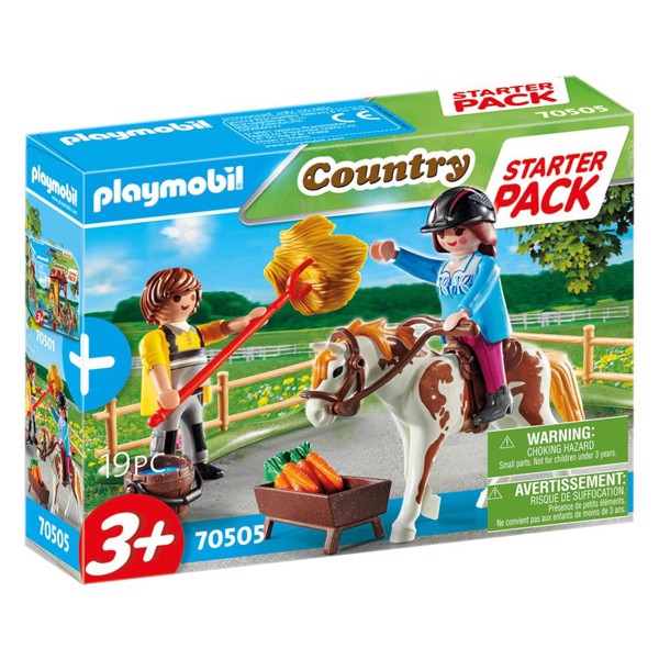 Playmobil Country Startpakke Rideskole Ekstraudstyr - PL70505 - PLAYMOBIL Country