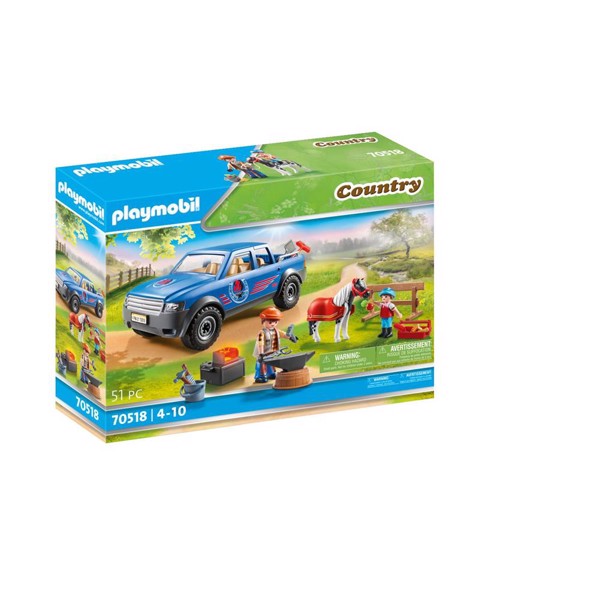 Image of Mobile Farrier - PL70518 - PLAYMOBIL Country (PL70518)