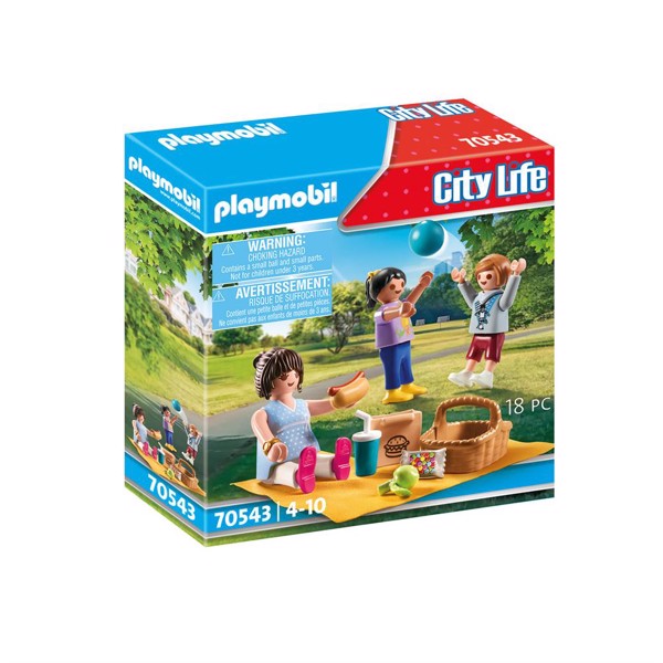 Image of Picnic i parken - PL70543 - PLAYMOBIL City Life (PL70543)