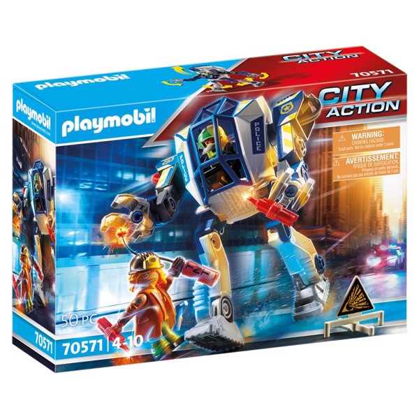 Image of Politirobot: Specialindsats - PL70571 - PLAYMOBIL City Action (PL70571)