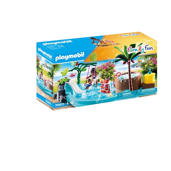 Playmobil Family Fun Børnebad med boblebad - PL70611 - PLAYMOBIL Family Fun