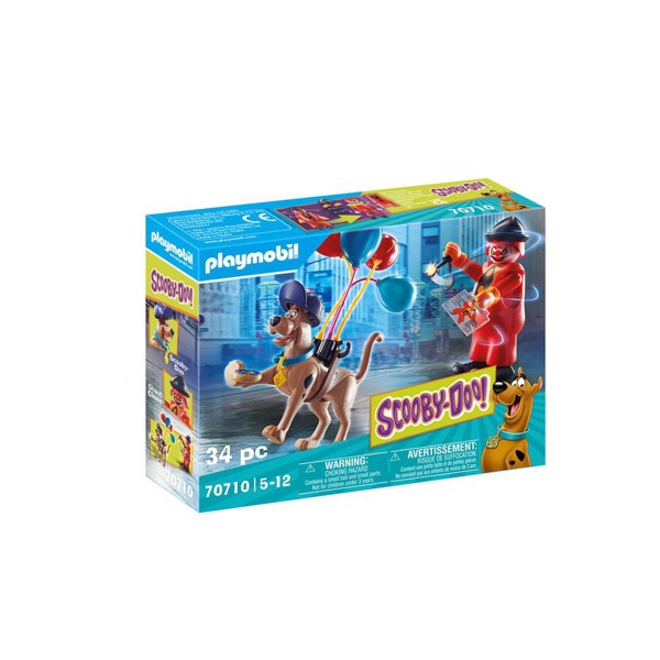 Image of SCOOBY-DOO! Adventure with Ghost Clown - PL70710 - PLAYMOBIL Scoopy Doo (PL70710)