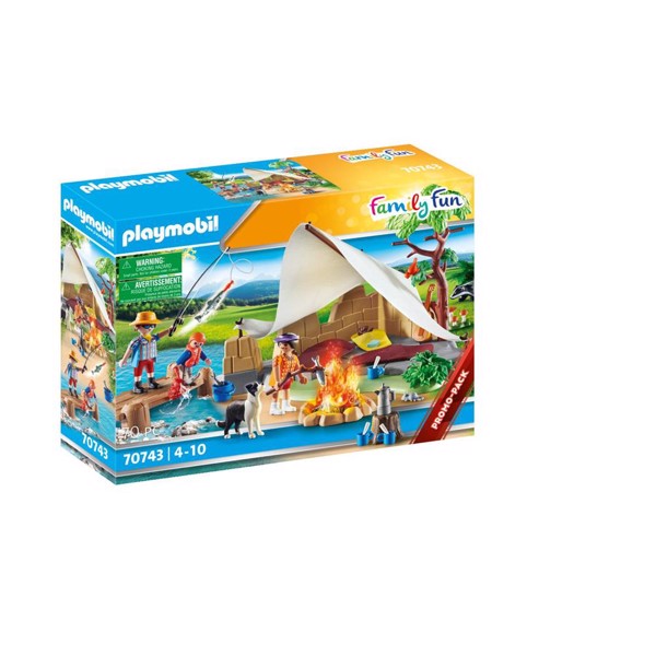 Image of Familie på campingtur - PL70743 - PLAYMOBIL Family Fun (PL70743)