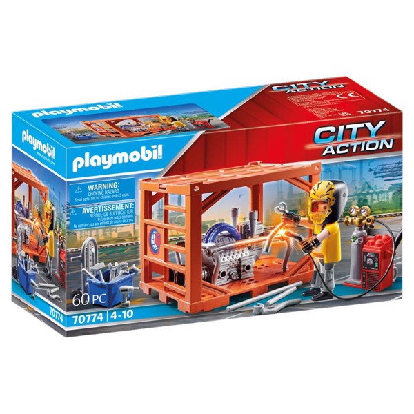 Image of Containerproducent - PL70774 - PLAYMOBIL City Action (PL70774)
