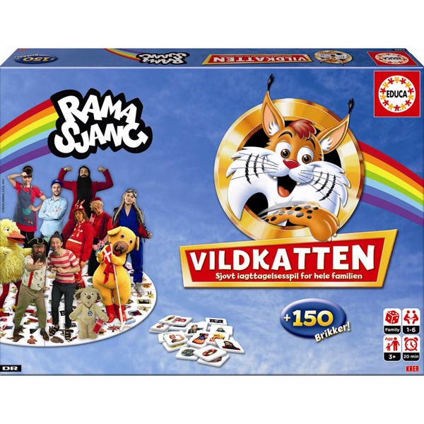 Image of Vildkatten Ramasjang - Fun & Games (MAK-709)