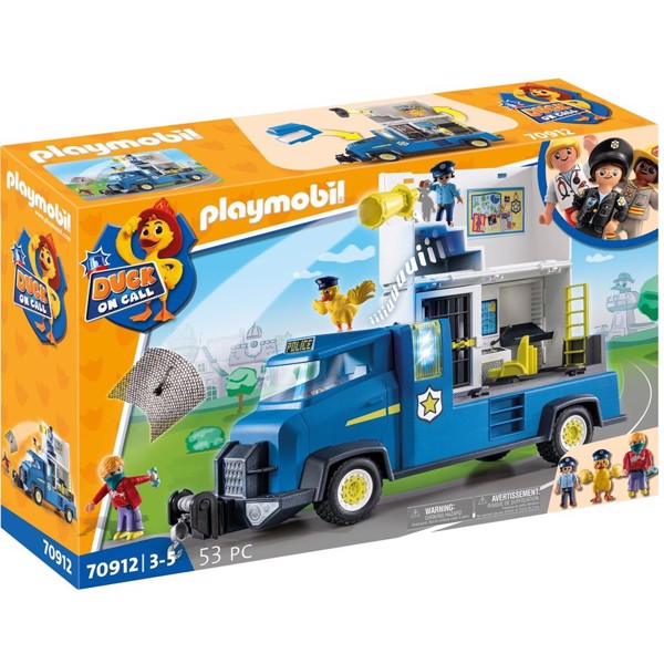 Image of D*O*C* - Politibil - PL70912 - PLAYMOBIL Duck On Call (PL70912)