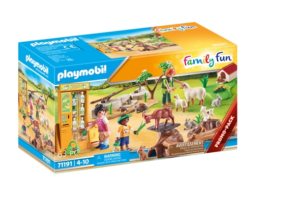 Image of Oplevelses-klappezoo - PL71191 - PLAYMOBIL Family Fun (PL71191)