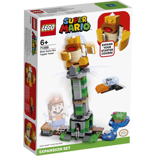 LEGO Super MArio Sumo Bro-bossens væltetårn  -  udvidelsessæt - 71388 - LEGO Super Mario