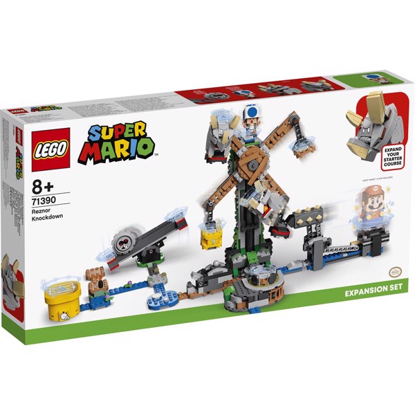 LEGO Super MArio Reznor-væltning  -  udvidelsessæt - 71390 - LEGO Super Mario