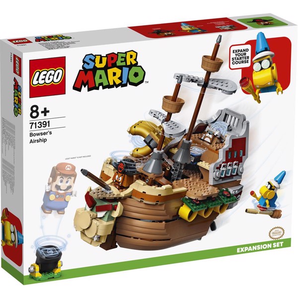 LEGO Super MArio Bowsers luftskib  -  udvidelsessæt - 71391 - LEGO Super Mario