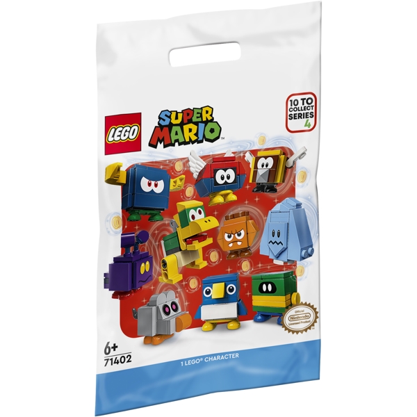 Image of Figurpakker - serie 4 - 71402 - LEGO Super Mario (71402)