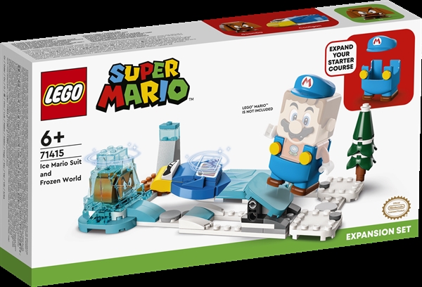 LEGO Super MArio Is-Mario-dragt og Frozen World  -  udvidelsessæt - 71415 - LEGO Super Mario