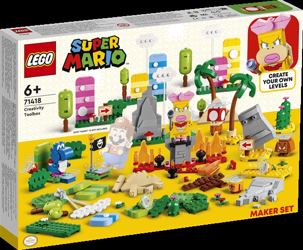 LEGO Super MArio Kreativ værktøjskasse  -  skabersæt - 71418 - LEGO Super Mario