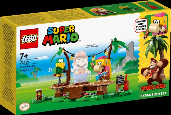 LEGO Super MArio Dixie Kongs Jungle Jam  -  udvidelsessæt - 71421 - LEGO Super Mario