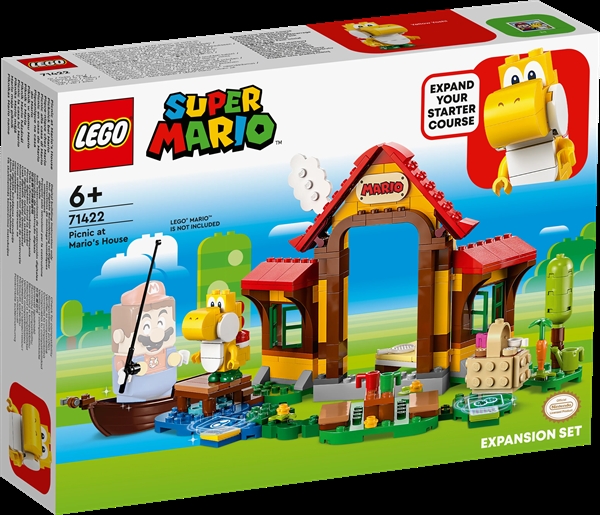 Image of Skovtur ved Marios hus - udvidelsessæt - 71422 - LEGO Super Mario (71422)